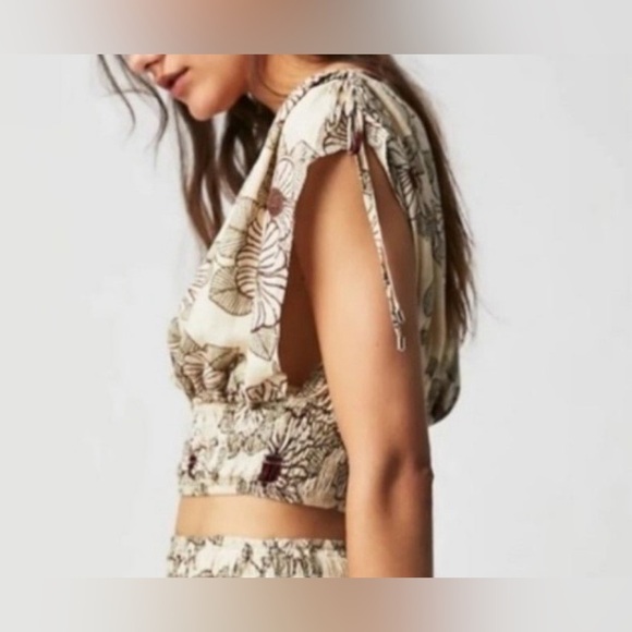 Free People, Morning Sun Top, Medium, Ivory, NWOT - Picture 3 of 11